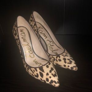 Sam Edelman Hazel pumps, leopard, sz 6.5
